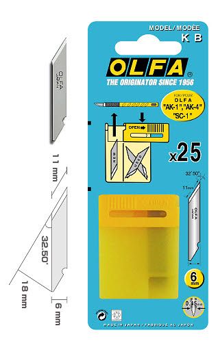 OLFA Bladen voor AK-1 (25)