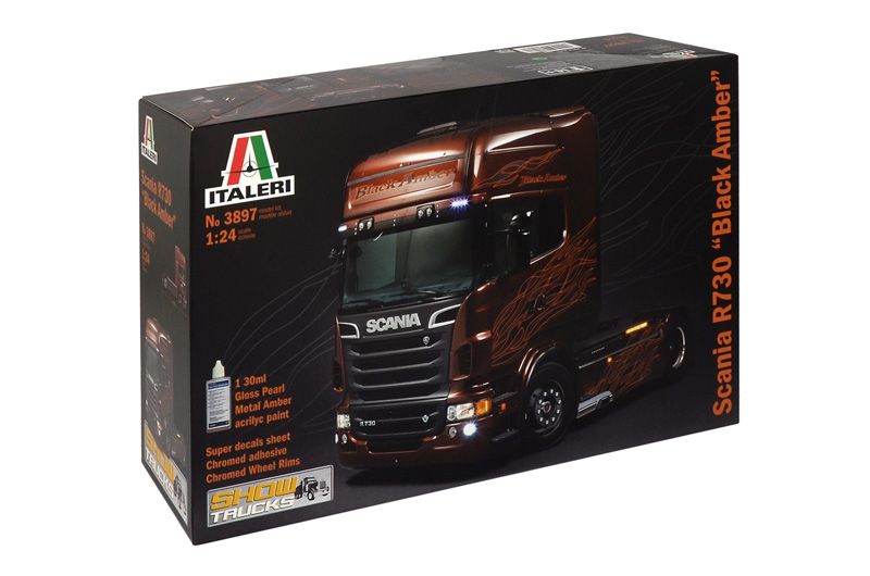 Italeri Scania  En 730 black amber