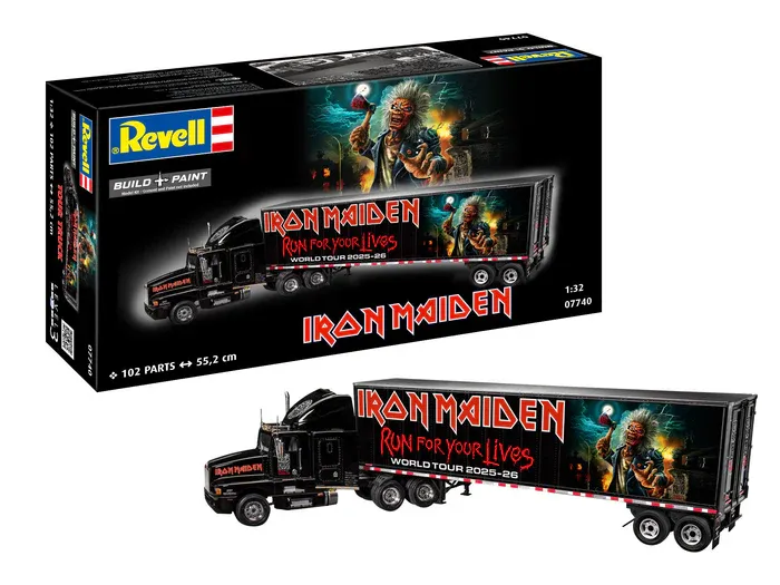 Revell Tour Truck Iron Maiden (50th Anniversary)