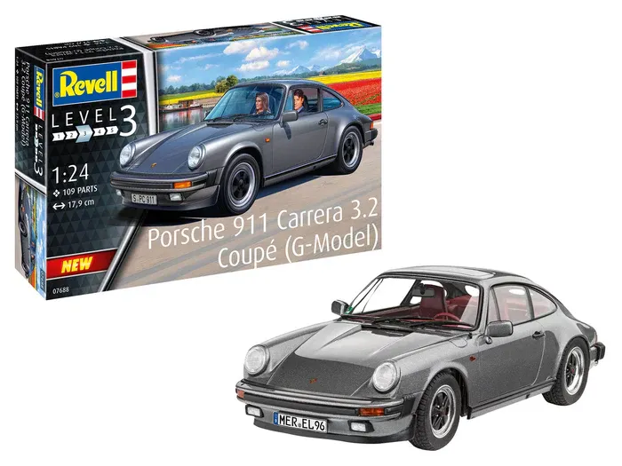 Revell Porsche 911 Carrera 3.2 Coupé (G-Model) - Model Set