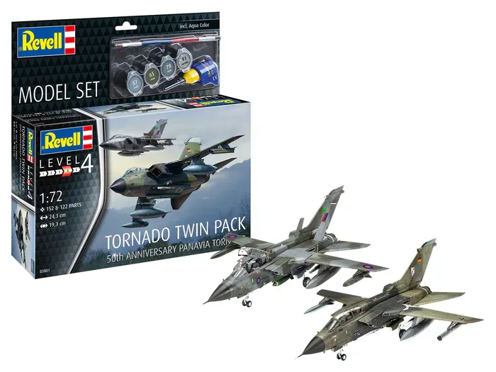 Revell Tornado Twin Pack - 50th Anniversary Panavia Tornado