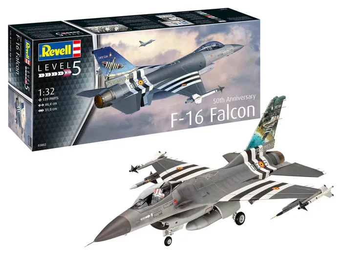Revell General-Dynacmis F-16 Falcon - 50th Anniversary