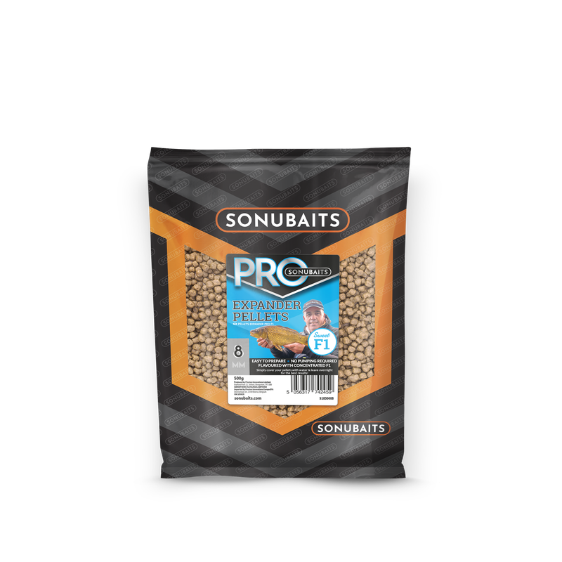 F1 Pro Expander Pellets 500g - SONUBAITS