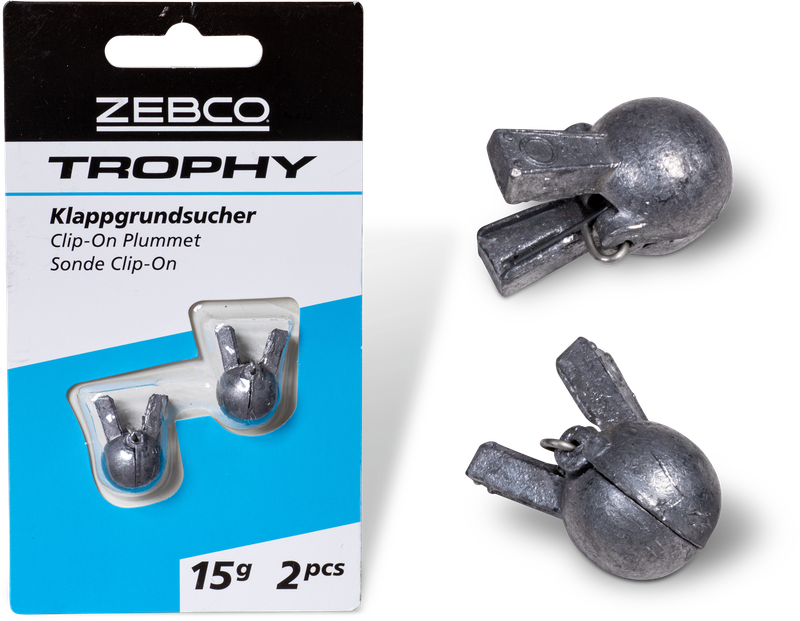 Trophy clip on plummets 20g - ZEBCO