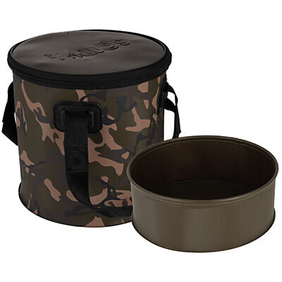 Aquos Camo Bucket &amp; Insert 12L - FOX