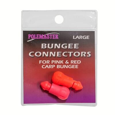 BUNGEE CONNECTOR BEADS , Large red - DRENNAN