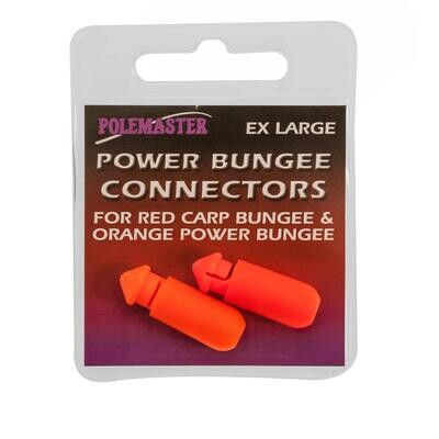 BUNGEE CONNECTOR BEADS , XL,  red and orange - DRENNAN