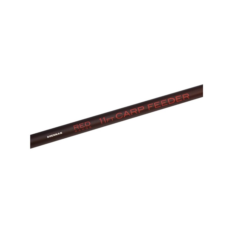 Red Range 11ft Carp Feeder Rod - DRENNAN