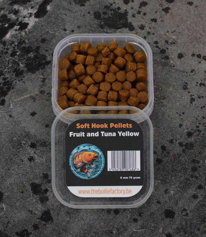Fruit and Tuna yellow soft hookpellets - TBF