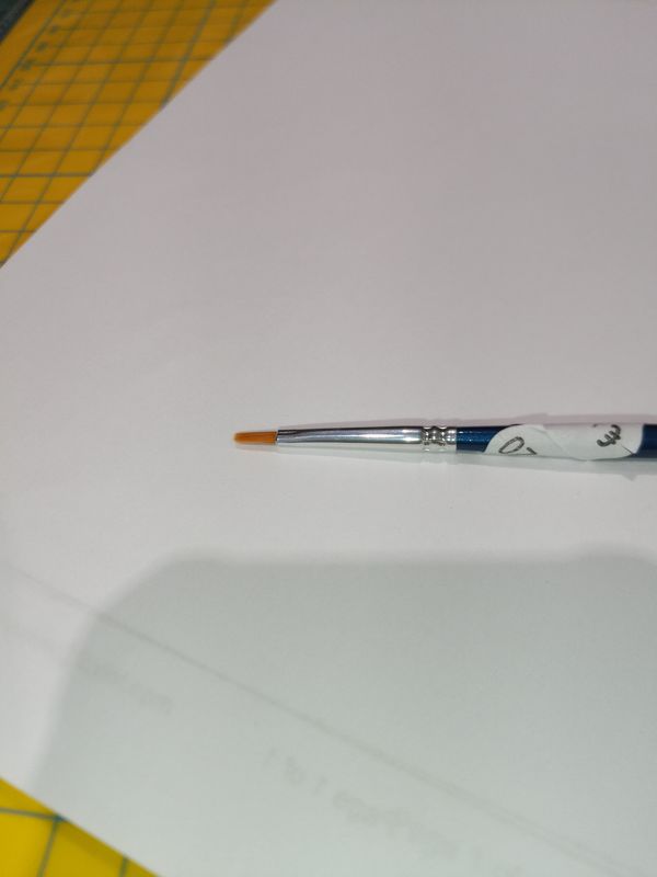 1 Brush Synthetic Flat - ITALERI