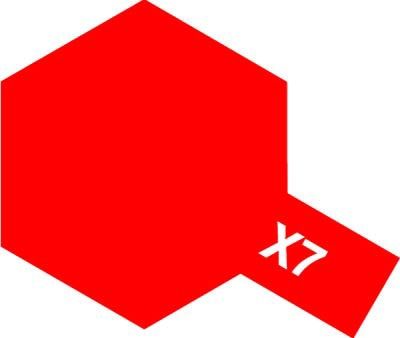 X7 red gloss 10ML - TAMIYA