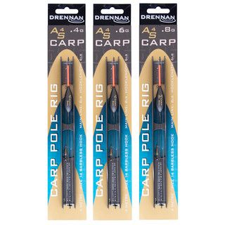 AS Carp 4 Pole Rig 0.4g - DRENNAN