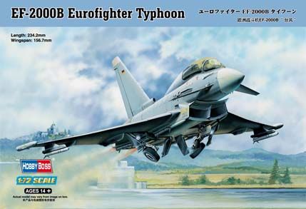 EF-2000B Eurofighter  1:72  Typhoon HOBBYBOSS
