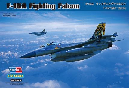 F-16A Fighting Falcon 1:72 - HOBBYBOSS