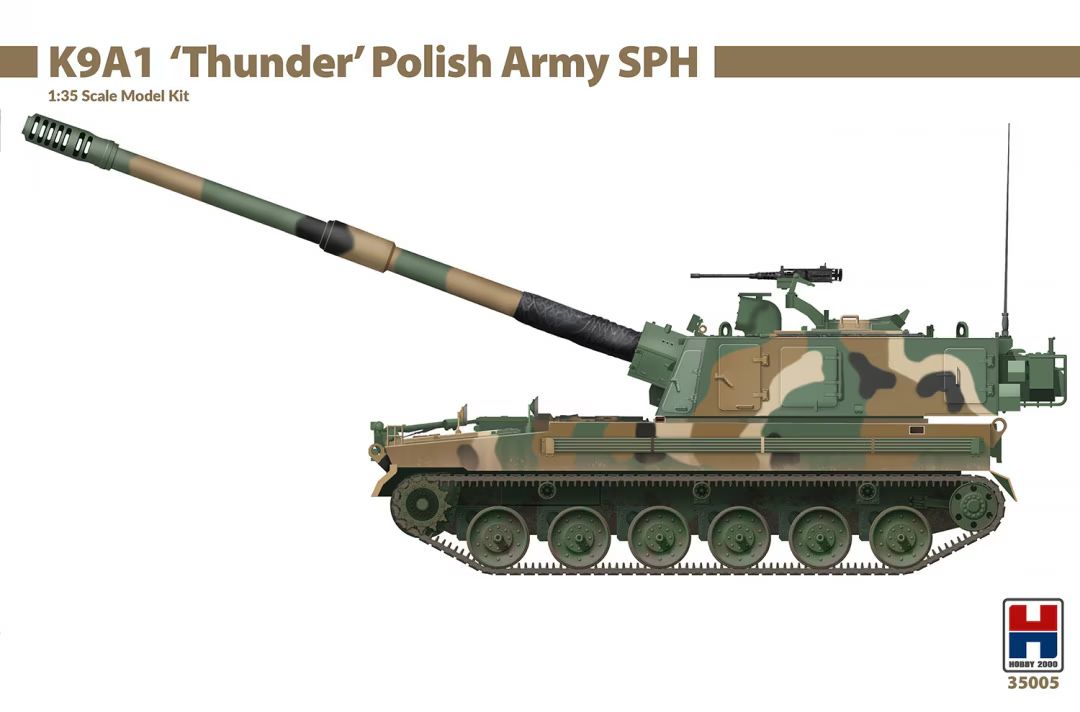K9A1 'Thunder' Polish Army SPH 1:35- Hobby 2000