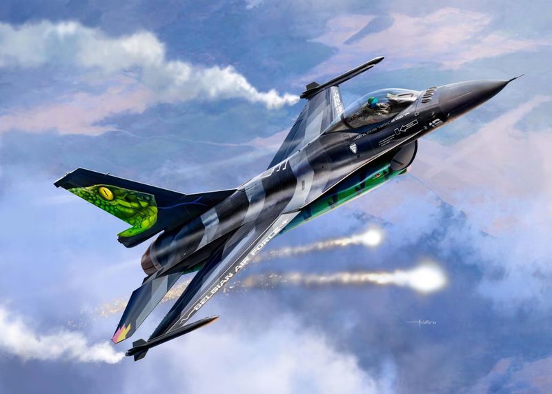 F-16A MLU Dream Viper 1:48 - KINETIC
