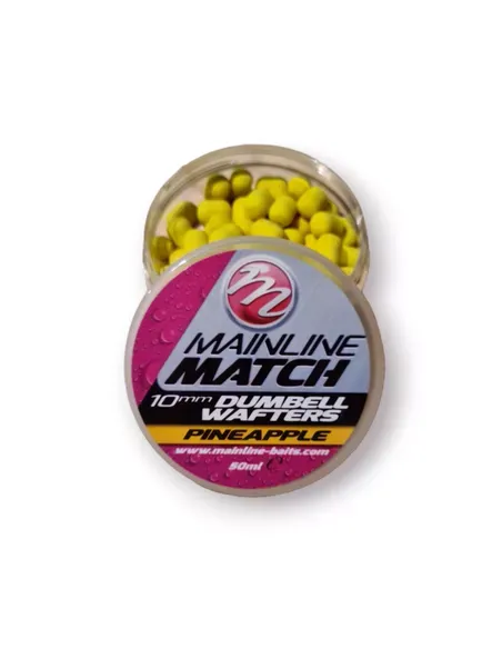 Dumbell Wafters 6 mm - Yellow - Pineapple - Mainline - Match