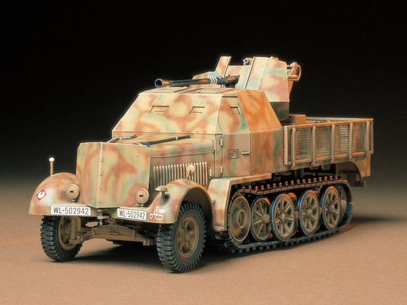 Tamiya Dt.Sd.Kfz.7/2 8to Halbk. Flak37 1:35