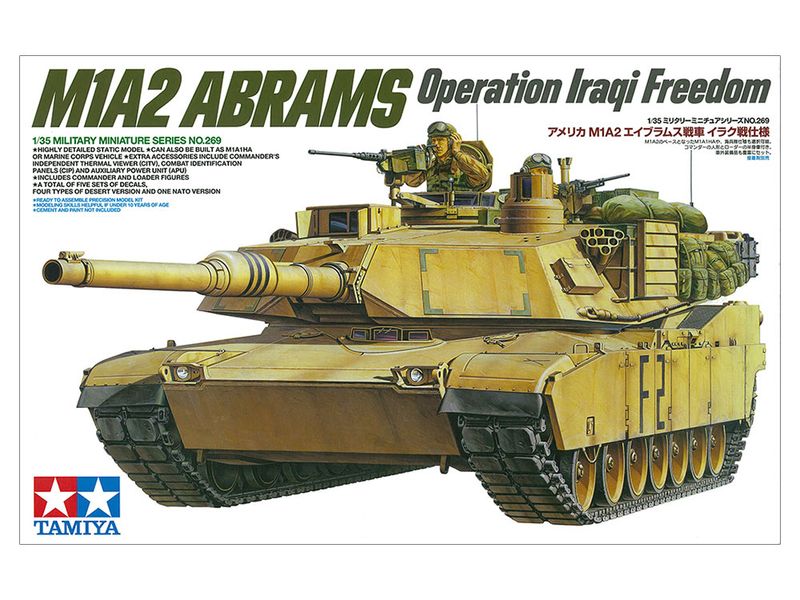 Tamiya  M1A2 Abrams OIF 1:35