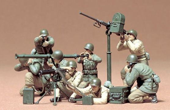 Tamiya US Gun and Mortar Team 1:35