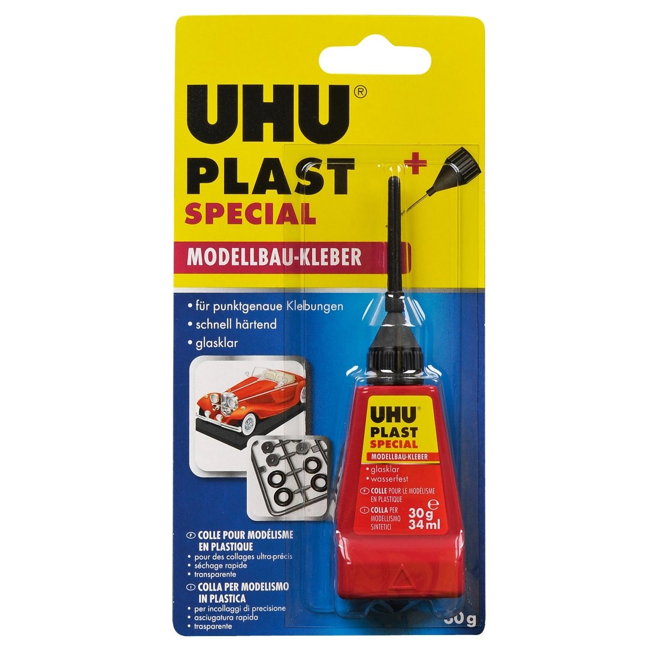 UHU PLAST FLAKON+NAALD SPECIAL30g
