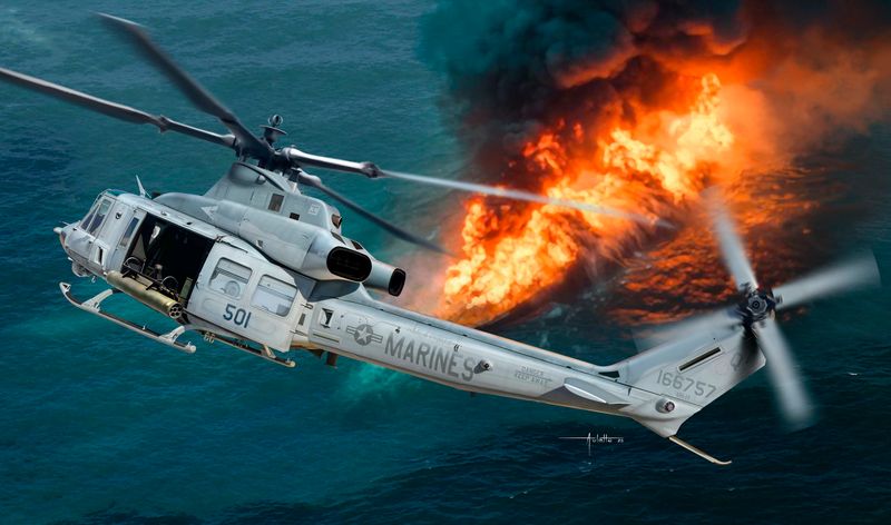 UH-1Y Venom - 1/35 Trumpeter