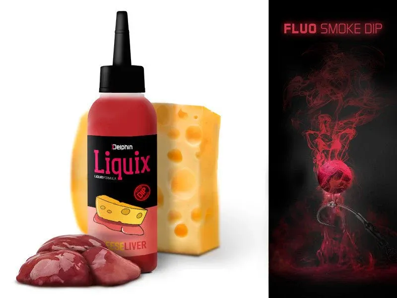 Fluo D Snax LiquiX - Cheese &amp; Liver - PVA Safe - Fluodip