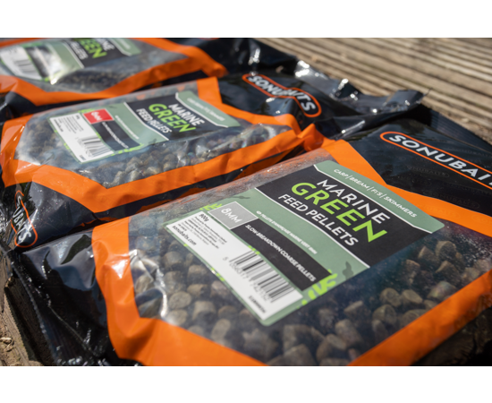 Marine Green Feed Pellets 6mm 900g