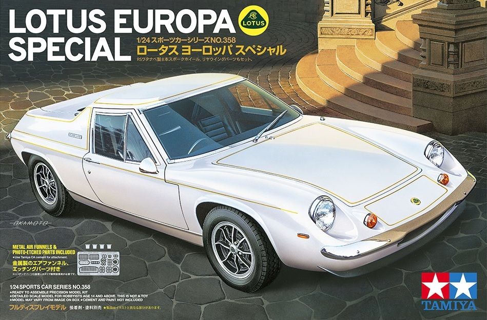 Lotus Europa special 1/24 - TAMIYA