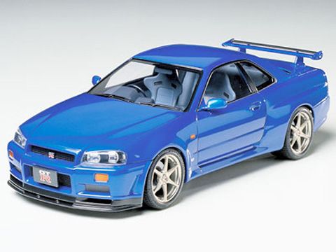 Nissan Skyline GT-R V-spec R34 1/24 - TAMIYA