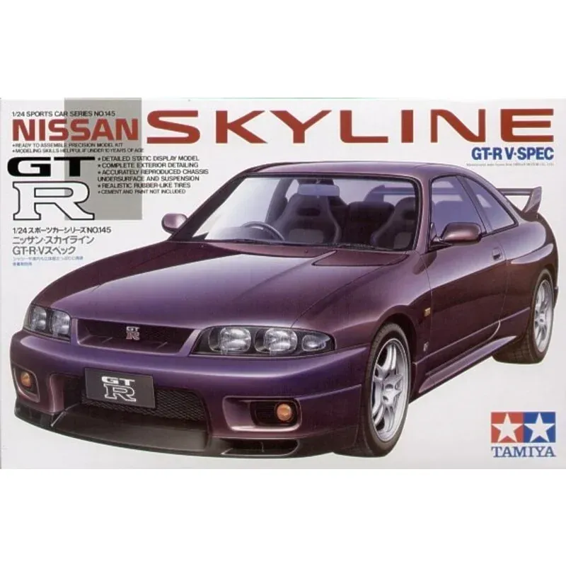 Nissan Skyline GTR V spec II 1/24 - TAMIYA