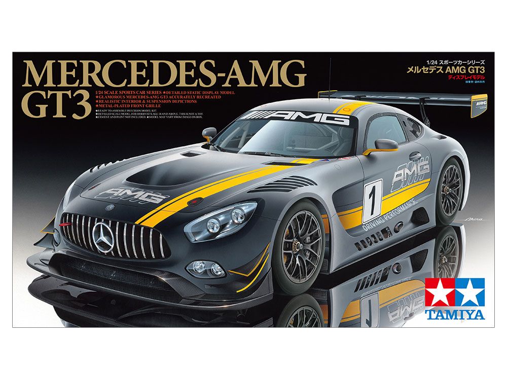 Mercedes amg GT3 1/24 - TAMIYA
