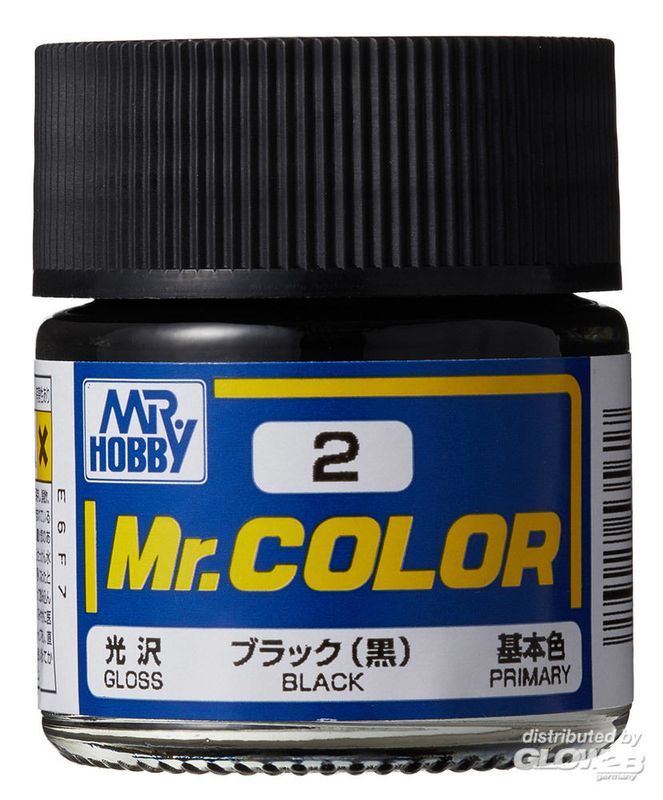 Mr Hobby -Gunze Mr. Color (10 ml) BLACK