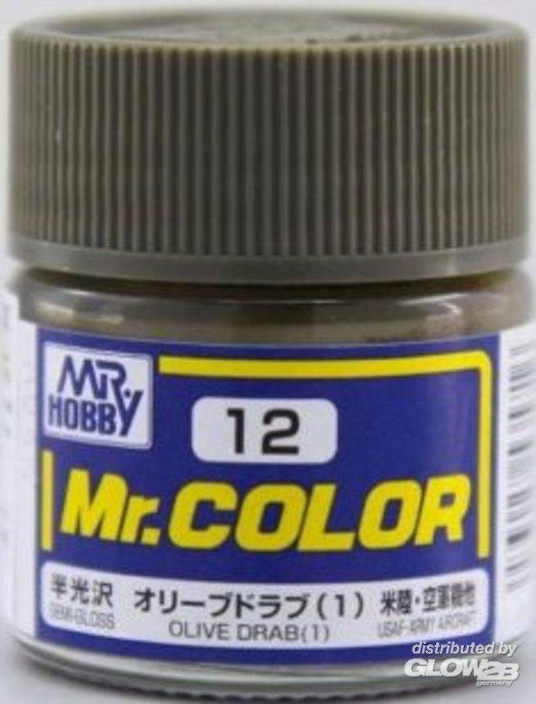 Mr Hobby -Gunze Mr. Color (10 ml)  OLIVE DRAB