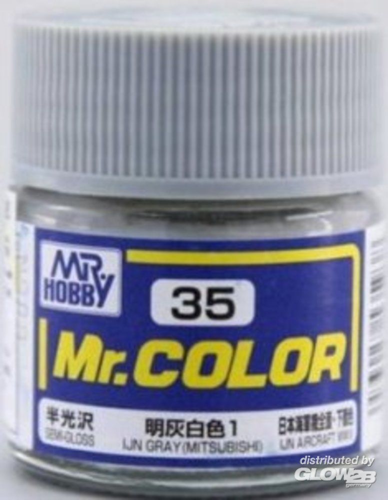 Mr Hobby -Gunze Mr. Color (10 ml) IJN GRAY (mitsubishi)