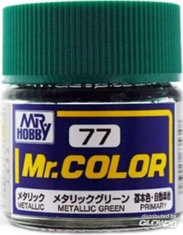 Mr Hobby -Gunze Mr. Color (10 ml)  METALLIC GREEN