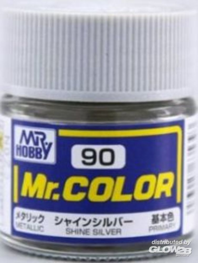 Mr Hobby -Gunze Mr. Color (10 ml)  SHINE SILVER