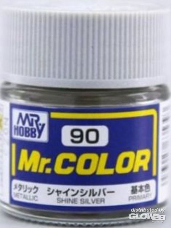 Mr Hobby -Gunze Mr. Color (10 ml)  SHINE SILVER