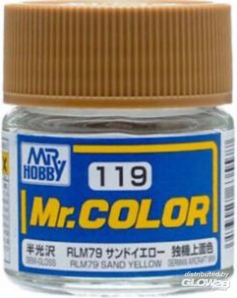 Mr Hobby -Gunze Mr. Color (10 ml)  RLM76 SAND YELLOW