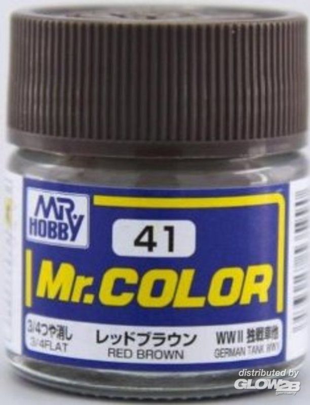 Mr Hobby -Gunze Mr. Color (10 ml) RED BROWN