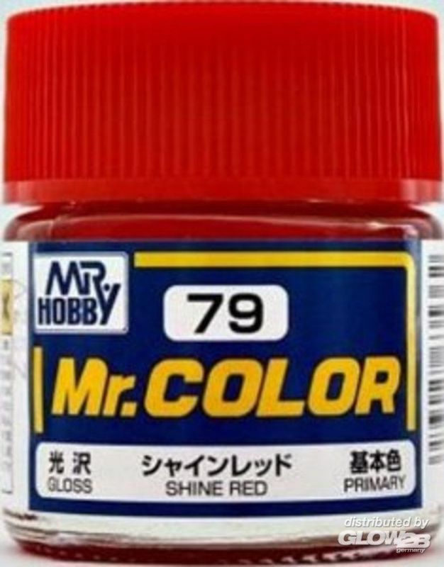 Mr Hobby -Gunze Mr. Color (10 ml)  SHINE RED