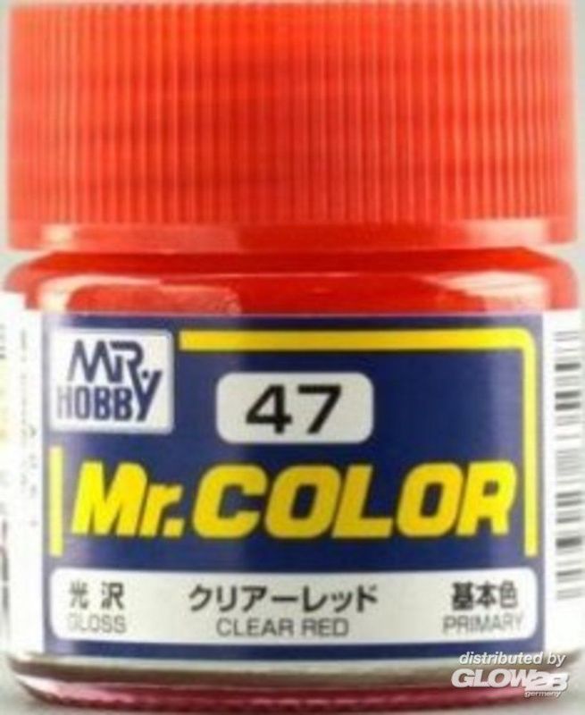 Mr Hobby -Gunze Mr. Color (10 ml) CLEAR RED