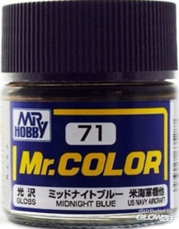 Mr Hobby -Gunze Mr. Color (10 ml) MIDNIGHT BLUE
