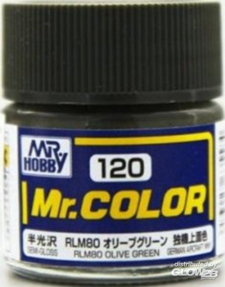 Mr Hobby -Gunze Mr. Color (10 ml)  RLM80 OLIVE GREEN