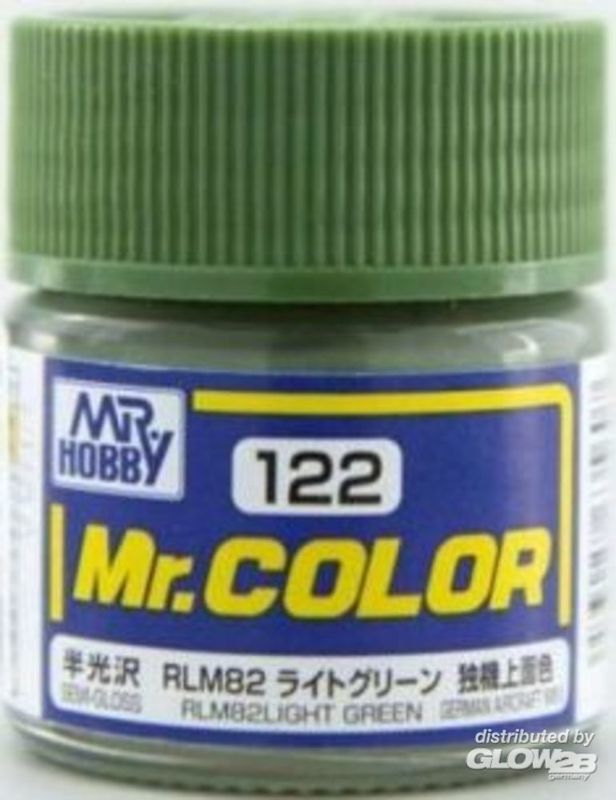 Mr Hobby -Gunze Mr. Color (10 ml)  RLM82 LIGHT GREEN