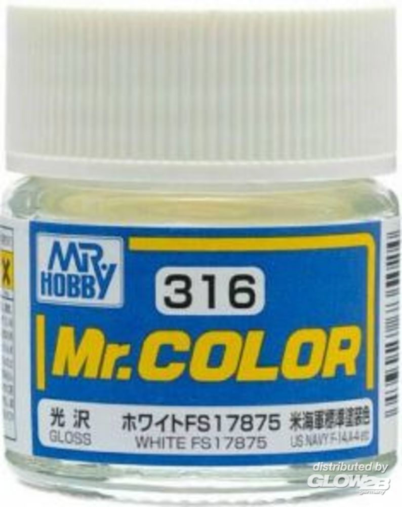 Mr Hobby -Gunze Mr. Color (10 ml)  WHITE FS17875