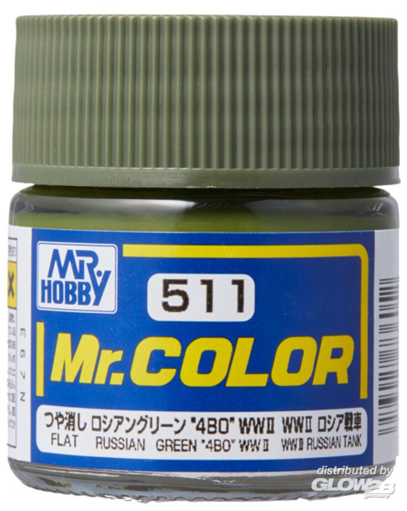 Mr Hobby -Gunze Mr. Color (10 ml) RUSSIAN GREEN 4BO