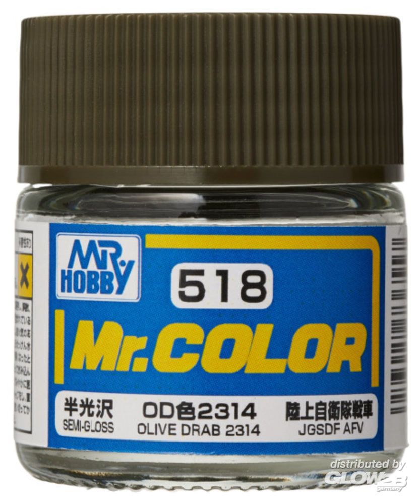 Mr Hobby -Gunze Mr. Color (10 ml) OLIVE DRAB 2314