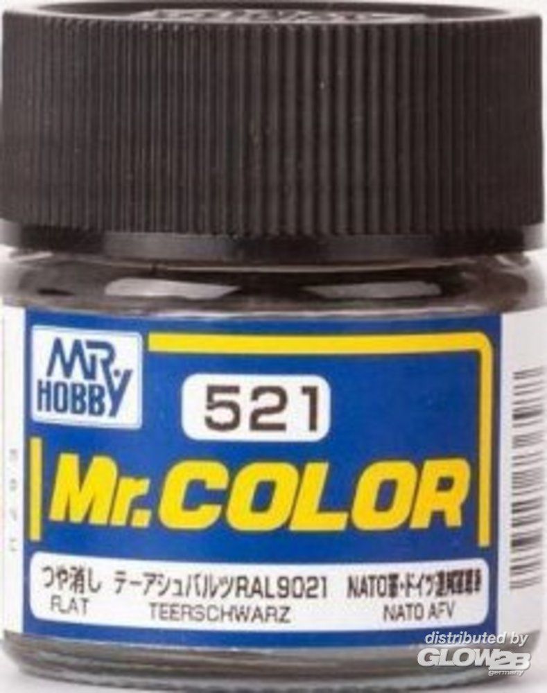Mr Hobby -Gunze Mr. Color (10 ml) TEERSCHWARZ