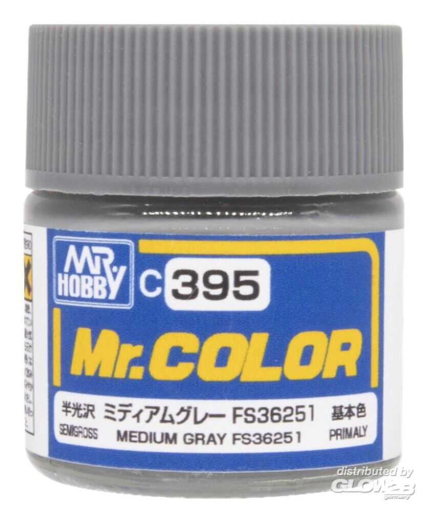 Mr Hobby -Gunze Mr. Color (10 ml)  MEDIUM GRAY FS3651